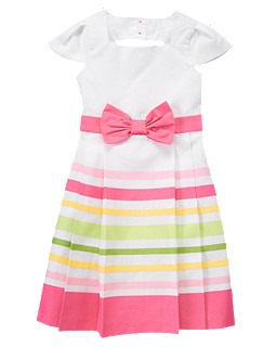 Candy Stripe Dressy Dress