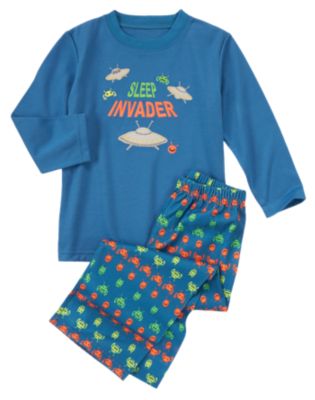 Sleep Invader Two-Piece Pajama Set