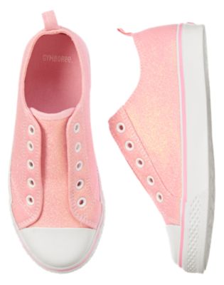 Glitter Laceless Sneakers