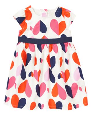 Heart Print Dress
