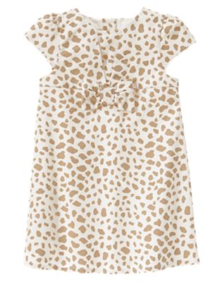 Velveteen Animal Print Dress