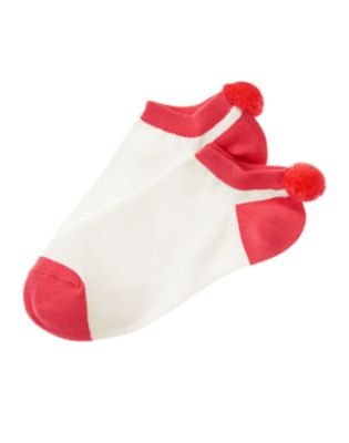 Toddler Girls White Bow Socks 2Pack by Gymboree