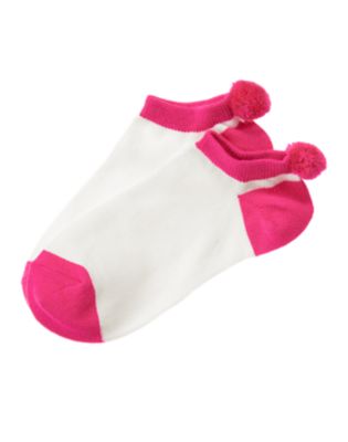 Toddler Girls White Bow Socks 2Pack by Gymboree