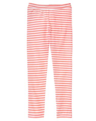 Neon Striped Leggings