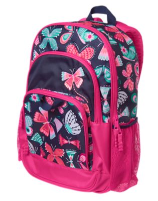 girls backpack and lunch box