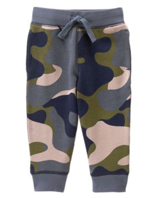baby boy camo joggers