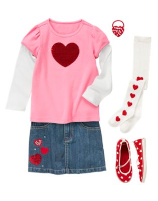  Kid Girl Valentines Day Line