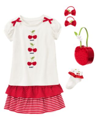  Kid Girl 2012 Fall Transition Cherry Line 