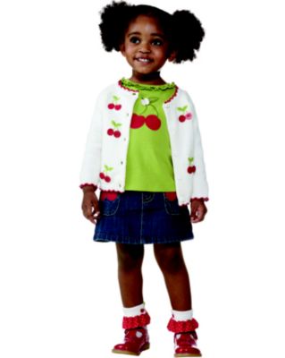  Baby Girl 2012 Fall Transition Cherry Line & Birthday Shop
