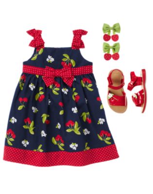  Baby Girl 2012 Fall Transition Cherry Line & Birthday Shop