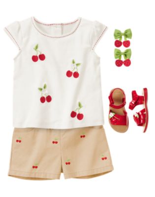  Baby Girl 2012 Fall Transition Cherry Line & Birthday Shop