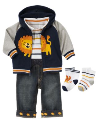  Newborn Boy 2012 Fall Transition Lion Line