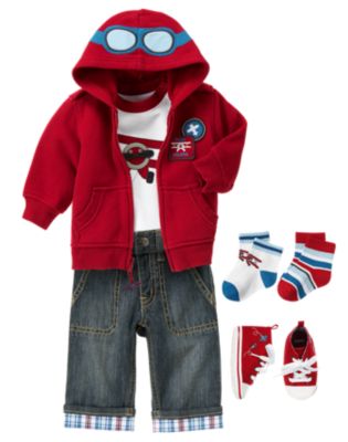  Newborn Boy   Mini Aviator & Brand New Baby Monkey Line