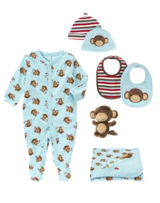  Newborn Boy   Mini Aviator & Brand New Baby Monkey Line