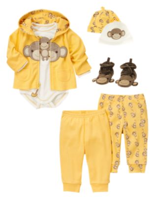  Newborn Boy   Mini Aviator & Brand New Baby Monkey Line