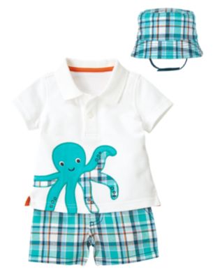 Octopus In Plaid