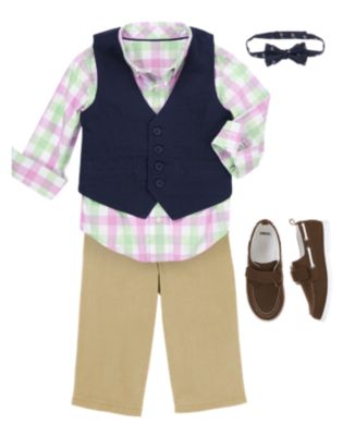 boy first easter outfit