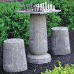 Stone Chess and Table Set