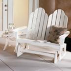 Classic Two-Person Adirondack Glider