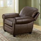 Place-Anywhere Leather Club Chair