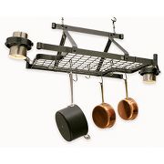 The Swing-Arm Lighted Pot Rack