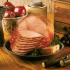 Genuine Applewood Smoked Spiral Cut Ham. 3-4 lbs