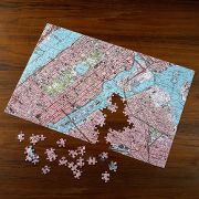  The Select-A-Map Personalized Jigsaw Puzzle. at Hammacher Schlemmer from hammacher.com