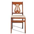 Classic Lyre Folding Chair