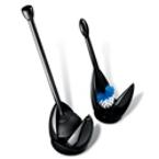 Discreet Toilet Plunger & Brush Set