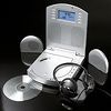 Portable CD 

Alarm with Detachable Speakers