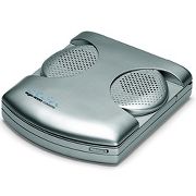 The CD Player Alarm Clock with Removable Speakers