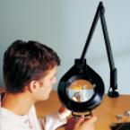 Clamp-On Magnifier Lamp