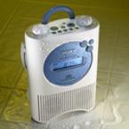 Shower Radio and CD Player