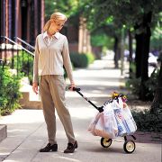Eight-Shopping-Bag Caddie