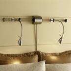 Bedtime Dual Flex Chrome Lamp