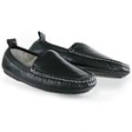 Men's Leather Travel Slippers