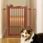 The Wooden Pet Gate.