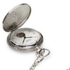 Classic Stainless Steel Pocket Watch