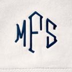 Monogramming for Hemstitched Linens