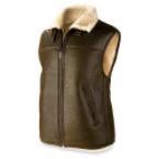 The Genuine Shearling Bomber Vest