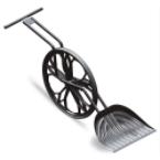 Strain-Reducing Wheeled-Leverage Snow Shovel