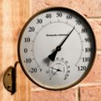 Oversized 8-Inch Outdoor Thermometer