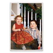 The Personalized Woven Photographic Image Throw.