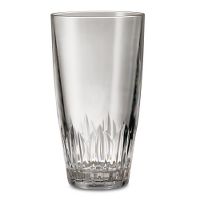 The Impervious Crystal Cut 14 oz. Highball. at Hammacher Schlemmer :  crystal cut highball