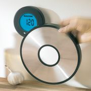  The Wall-Mounted Digital Scale And Clock.