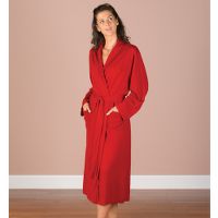 Arlotta Womens 100% Cashmere Robe - Red - Medium 74661