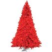 The 7 1/2-Foot Prelit Crimson Tree.