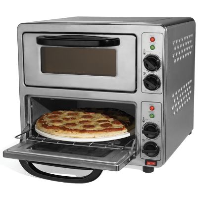 The 1 1/2 Minute Dual Pizza Oven.