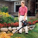 This all-inclusive unit consists of a leaf blower...