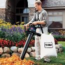 This all-inclusive unit consists of a leaf blower...